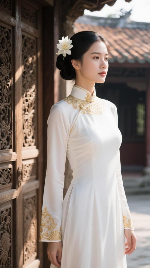 [越南傳統國服展示]